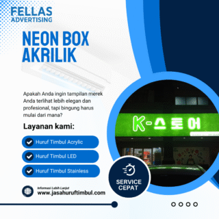 Neon Box Akrilik