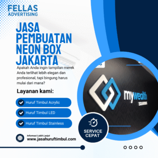Jasa Pembuatan Neon Box jakarta