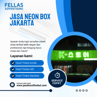 Jasa Neon Box Jakarta