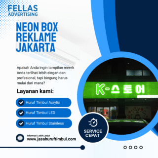 Neon Box Reklame Jakarta